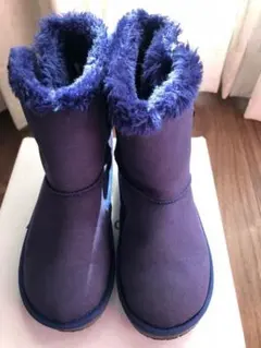 BeBe ムートンブーツ青 20㎝のサムネイル