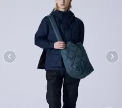 TAION ダークグリーン ショルダーバッグ