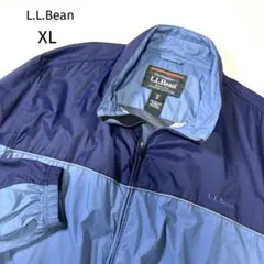 L.L.Bean WINDSTOPPER ウィンドブレーカーXL ネイビーブルー