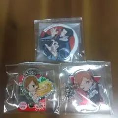 呪術廻戦アクリルキーホルダー と缶バッチのセット