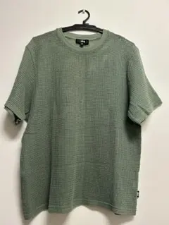 Stussy メッシュ グリーン Tシャツ 半袖 - メルカリ
