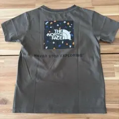 The north face 半袖Tシャツ　キッズTシャツ　オリーブグリーン
