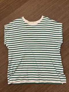 GU スムースフレンチスリーブT