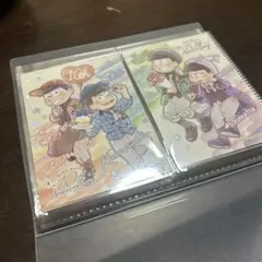 おそ松さん メモ松 ホログラムカード全種 百均コラボ