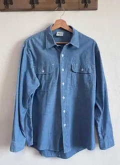 メキシコ製 Prentiss シャンブレーシャツ Lサイズのサムネイル