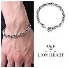 定価60.500円 美品 ライオンハートタテガミブレスレット 約32.57g