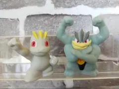 【美品】　ポケモンキッズ　指人形　ワンリキー　カイリキー　進化2体セット