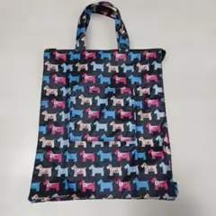 犬柄　エコバッグ トートバッグ 折りたたみ 買い物バッグ