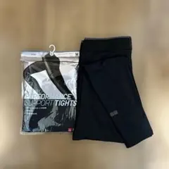 【2点セット】ユニクロ エアリズム パフォーマンスサポートタイツ レディースM