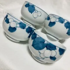 乃りたけ ノリタケ レトロ 湯呑み 4個セット ①