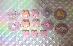マイメロディ　サンリオ　マグネットクリップ　富良野　13個セット　平成レトロレアのサムネイル