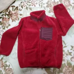 UNIQLO 赤 フリースジャケット L 美品