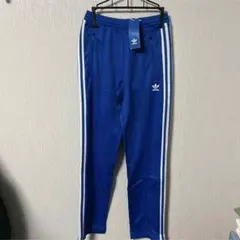 アディダスオリジナルス ベッケンバウアー トラックパンツ Sサイズ ブルー