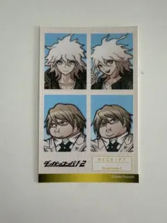 ダンガンロンパ2 狛枝凪斗 十神白夜 証明写真風ステッカー