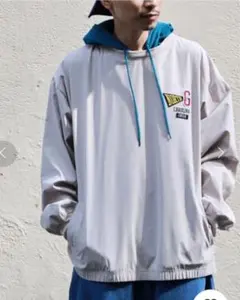 ⭐️セール中⭐️BACK NUMBER プルパーカー グレージュ 女子にもお勧め！