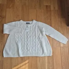 アーバンリサーチ　URBAN RESEARCH ケーブルニット　FREE