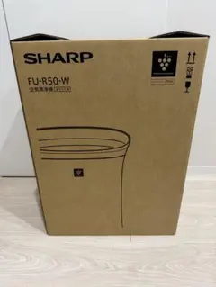 2024年製 SHARP 空気清浄機 FU-R50-W ほぼ使用せず美品です！ - メルカリ