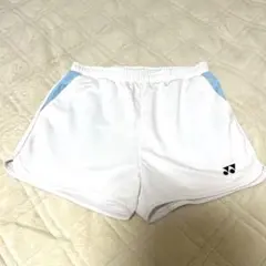 ヨネックス　ショートパンツ　ホワイト　白　L テニス　バドミントン