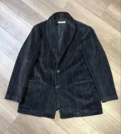 EMPORIO ARMANI 90sベルベットショールカラー アンコンジャケット