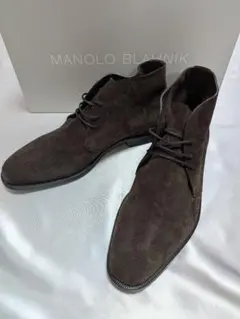 2026年最新】MANOLO BLAHNIK メンズ チャッカブーツの人気アイテム