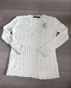 LAUREN RALPH LAUREN ホワイトセーター XS