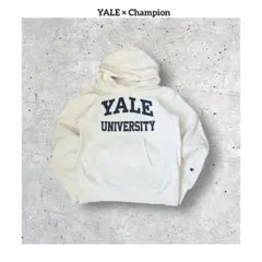 ✨稀少USA製✨赤タグ YALE × チャンピオン リバースウィーブ パーカー