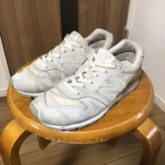 中古.New Balance 996/ライトグレー スニーカー(22.5cm)