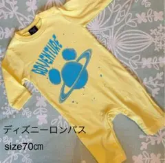【お値下げ】ディズニー　ロンパース　size70