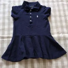 Polo Ralph Lauren ネイビー ポロワンピース 2/2T