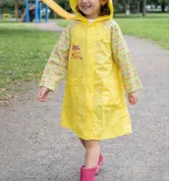 新品　レインコート　120cm　女の子　入学準備　かっぱ　ランドセル　コート