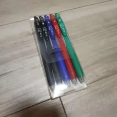 SARASA ボールペン 5本セット 0.5mm　マッキー　雑誌付録