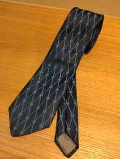 15 ヴィンテージ ネクタイ ブルー系 古着