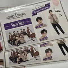 Snow Man 深澤辰哉1st Anniversary ステッカー