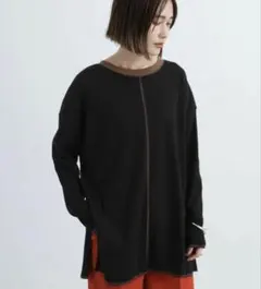 selectMOCA 2way リンキングオーバーカットソー 長袖 トップス