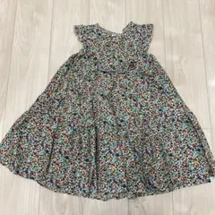 花柄ノースリーブワンピース 130サイズ