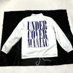 UNDER COVER コーチジャケット M アイボリー ビッグロゴ ナイロン