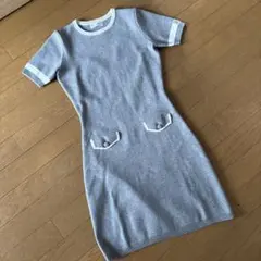Darich ノースリーブ ニットワンピース グレー darichノースリーブニットワンピース グレー - メルカリ