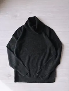 UNIQLO 　カシミヤ100 オフタートルニット　 XL
