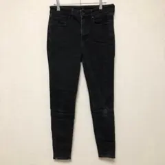 【UNIQLO】(M相当)ヒートテックウルトラストレッチスリムジーンズ/シンプル