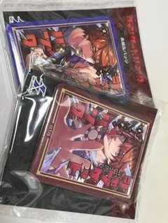 ジャンケットバンク　表紙缶バッジ　1巻2巻
