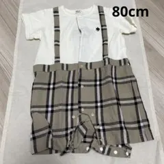 Ralph Lauren チェック柄ロンパース 80cm ポロ ベビー