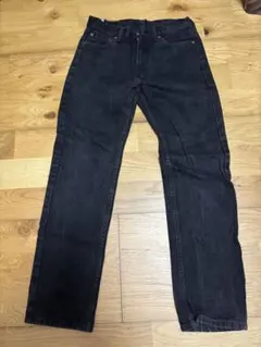 Levi's 505 ブラックデニム W30 L32