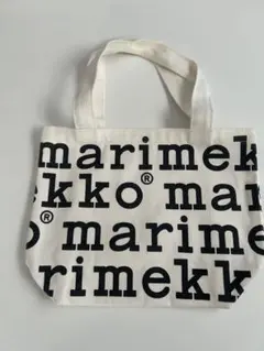 マリメッコ　marimekko キャンバス　ミニトートバッグ