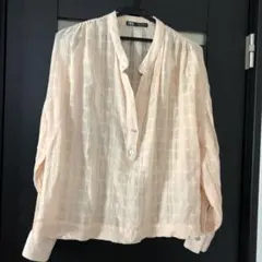 ブラウス　ZARA 透け感