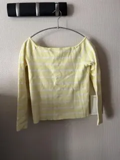 ボーダーニットトップス