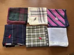 ハンカチ6枚セット
