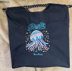 Yun Peng クラゲ刺繍トートバッグ