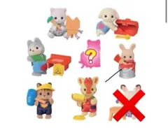 シルバニアファミリー赤ちゃん工作だいすきシリーズ7種