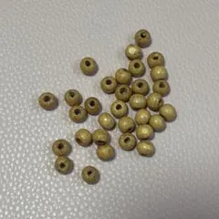 ブレスレット　ネックレス　木製　ビーズ　手芸