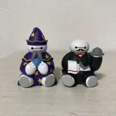 ディズニー　ベイマックス　ソフビフィギュア　ウェイター＆占い師　２点セット